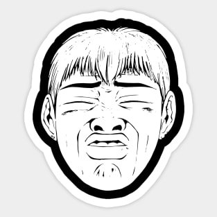 GTO Faces collection - 1 - Eikichi Onizuka - The interview Sticker